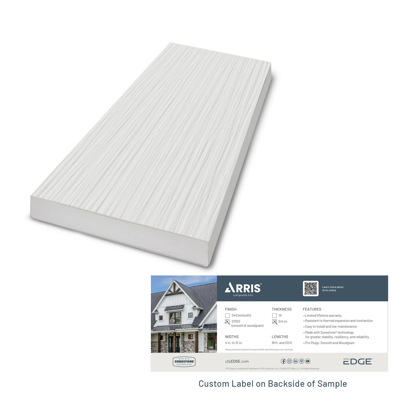 Arris 1x6" S1S2E Sample