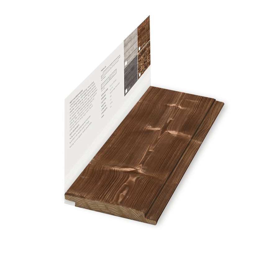 Muestra de corte carbonizado - Canyon Brown