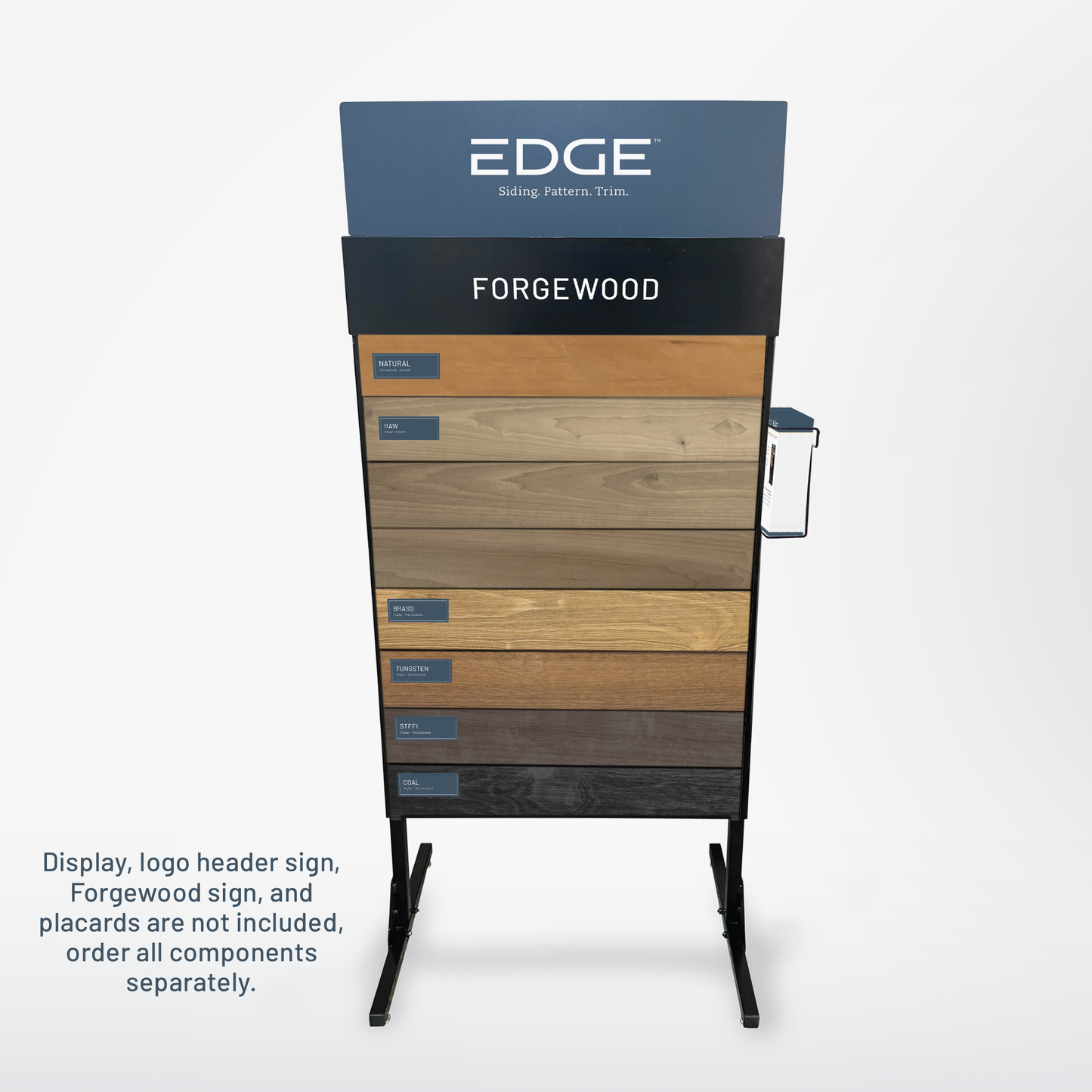 ForgeWood Dealer Display Natural VG Hemlock Sample Board Kit