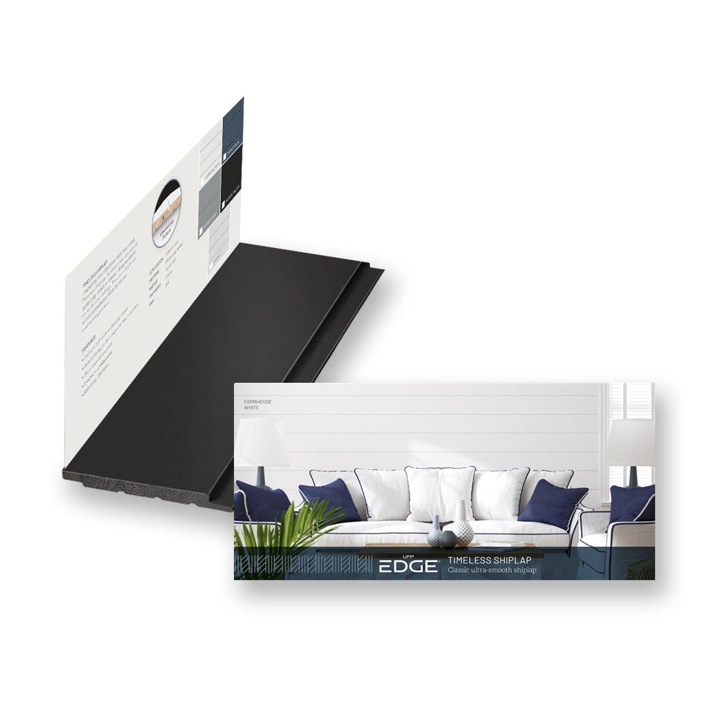 Échantillon de coupe intemporelle - Noir minuit