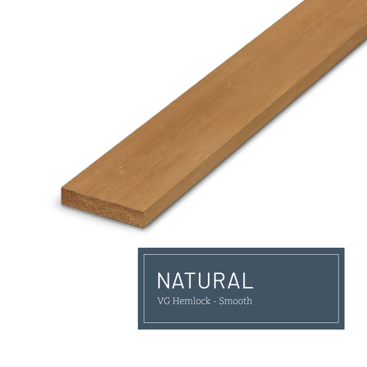 ForgeWood Dealer Display Natural VG Hemlock Sample Board Kit