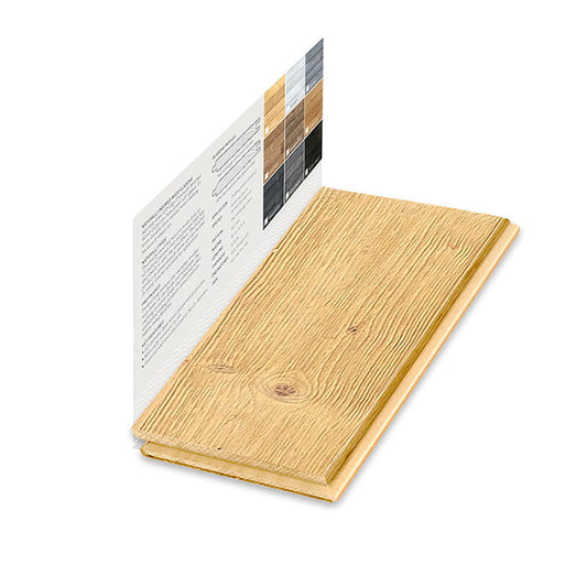Muestra de corte modificado térmicamente - Pino natural