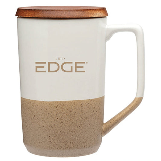 Taza de cerámica con borde UFP