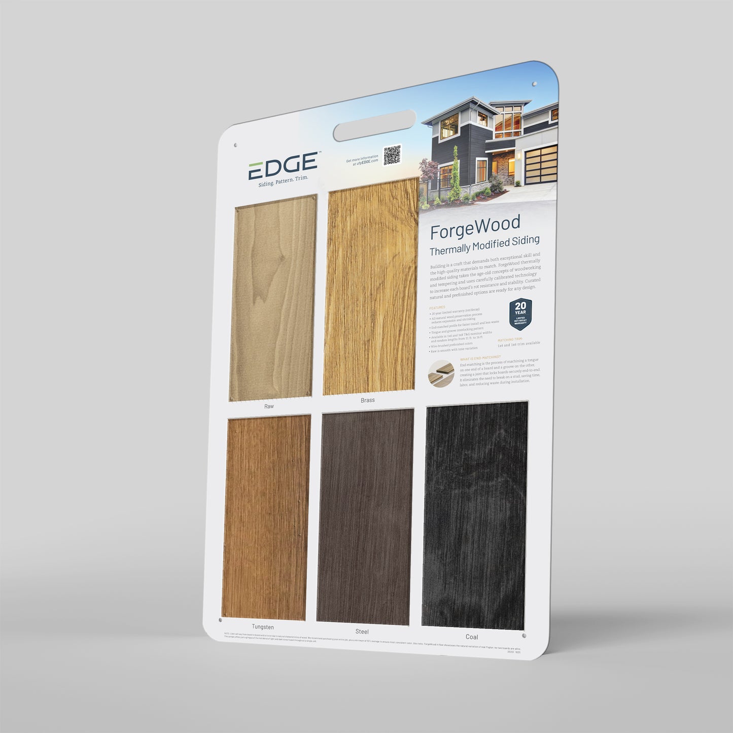 ForgeWood Sample Board